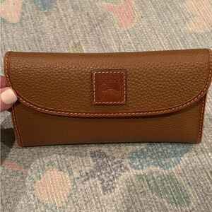Dooney & Bourke Brown Leather Wallet